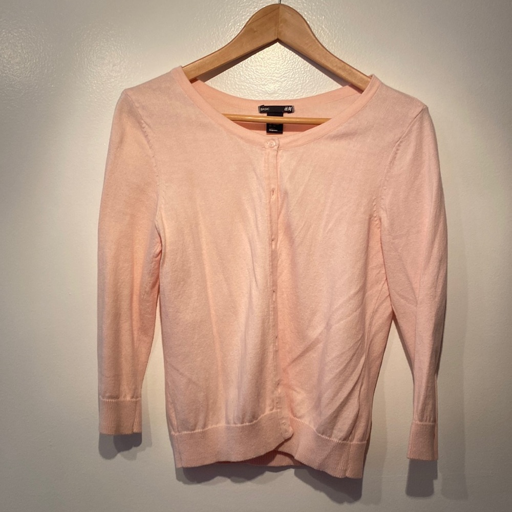 Pink Cardigan